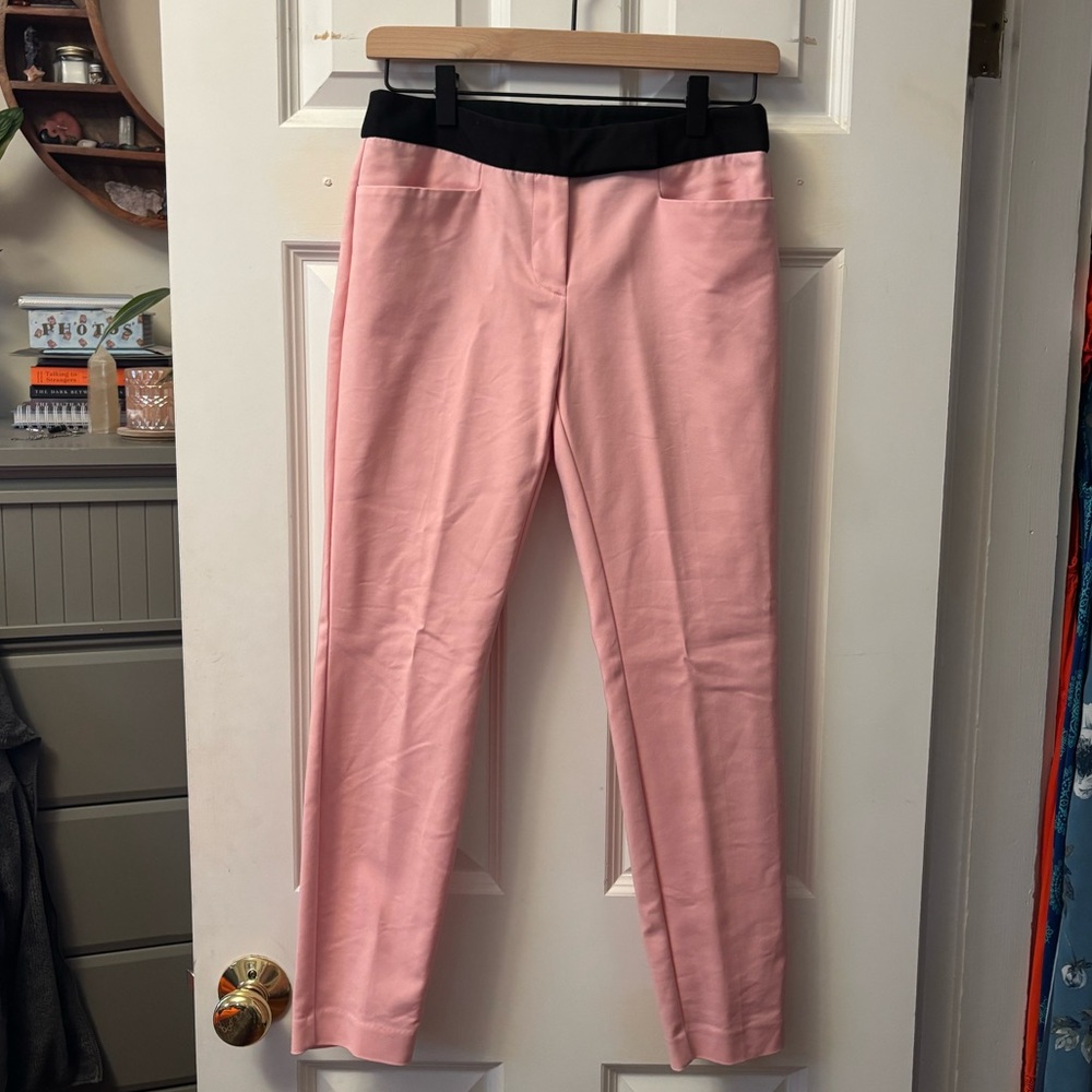 Vintage Forever 21 Pink and Black Work Pants
